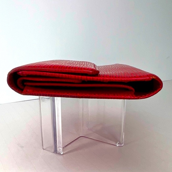 ❤️LOUIS VUITTON Red Epi Porte Tresor International Long Wallet | PRELOVED❤️‼️ - Picture 7 of 13